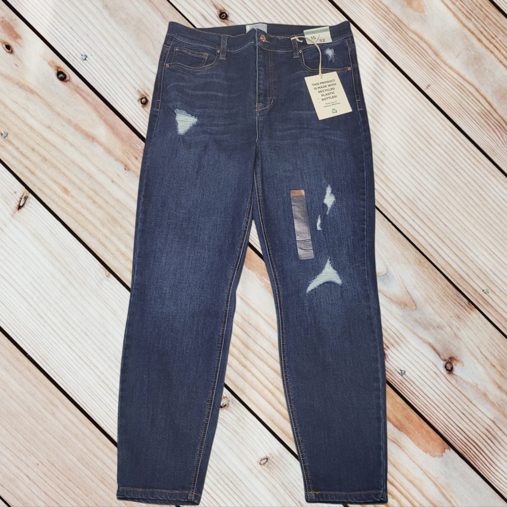 Women's Celebrity Pink Hi Rise Ankle Skinny Jeans Sz 15/32 NWT - Picture 3 of 8